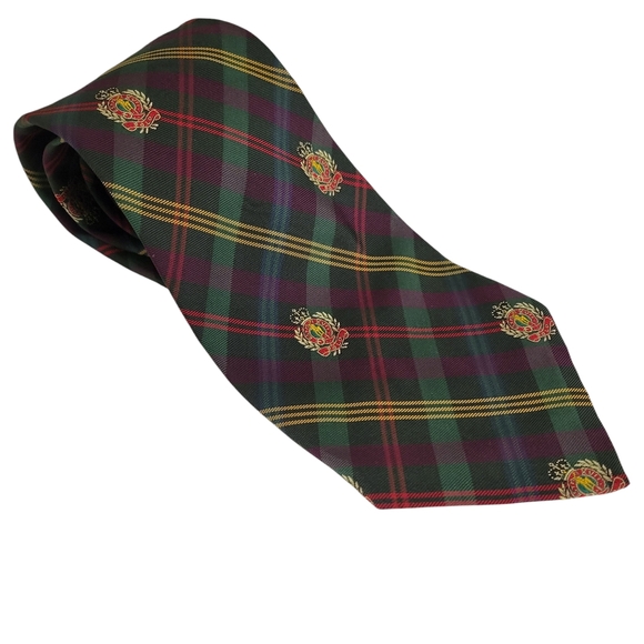 Polo By Ralph Lauren 100% Silk Tie - Picture 2 of 8